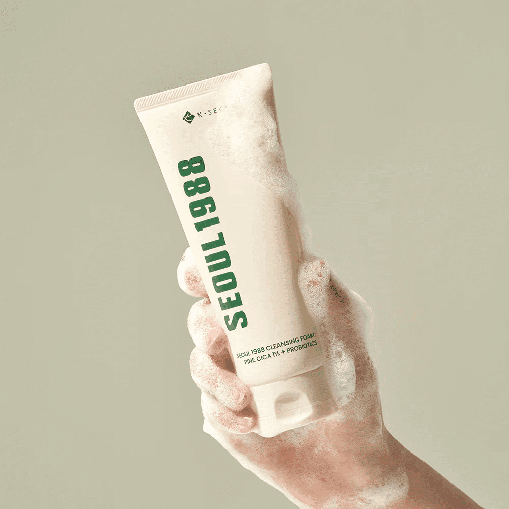 SEOUL 1988 CLEANSING FOAM : PINE CICA 1% + PROBIOTICS - Imagen 2