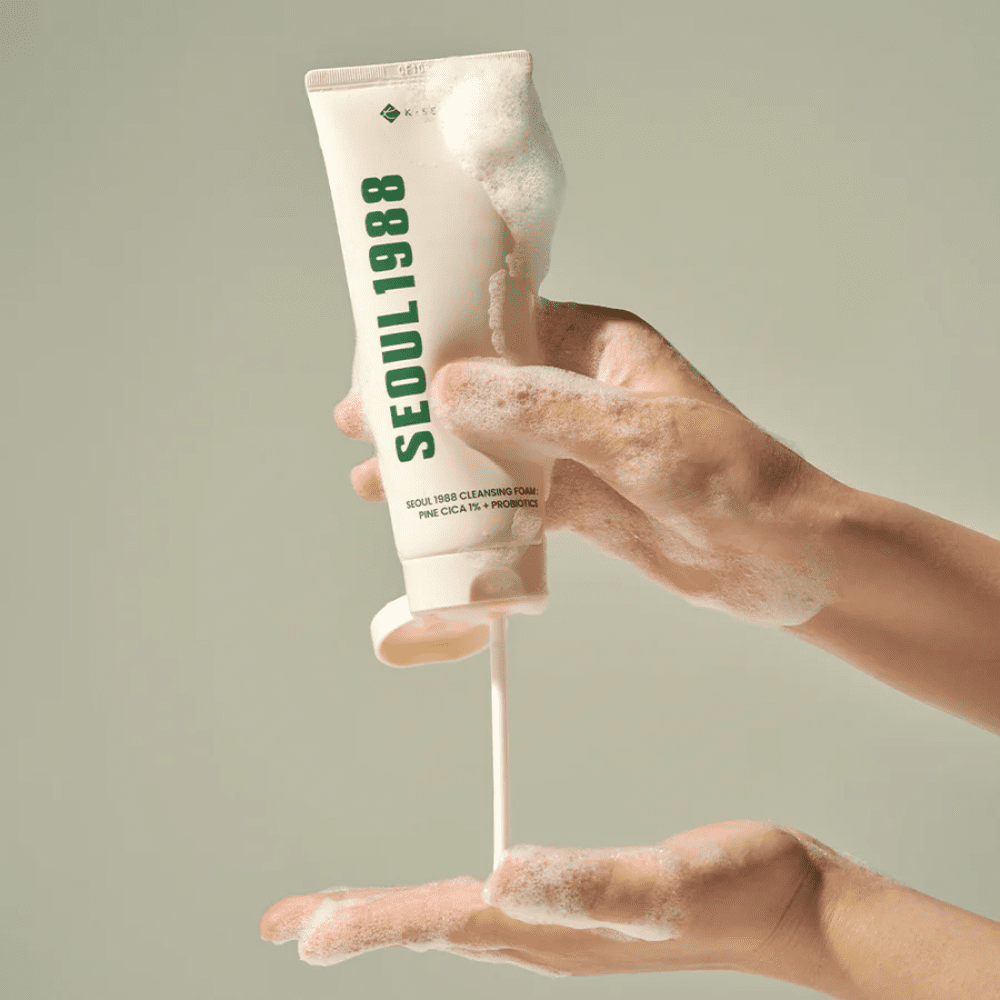 SEOUL 1988 CLEANSING FOAM : PINE CICA 1% + PROBIOTICS - Imagen 4