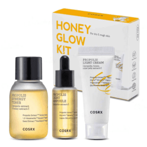 HONEY GLOW KIT 3 STEP, FOR DRY & ROUGH SKIN