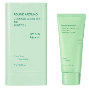 COMFORT GREEN TEA AIR SUN STICK SPF50+ PA++++ + PURIFYING CLEANSING FOAM (GIFT SET)
