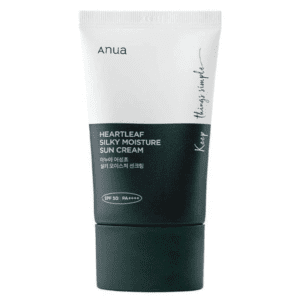 HEARTLEAF SILKY MOISTURE SUN CREAM SPF50+ PA++++