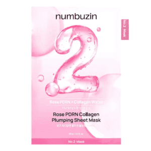 NO.2 ROSE PDRN COLLAGEN PLUMPING SHEET MASK