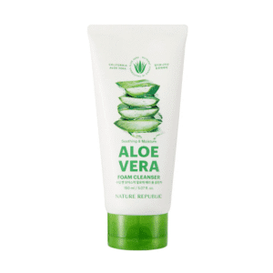 SOOTHING & MOISTURE ALOE VERA FOAM CLEANSER