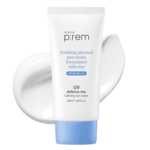 SOOTHING PHYSICAL SUN CREAM FORMULATED WITH ZINC UV DEFENSE ME CALMING SUN CREAM