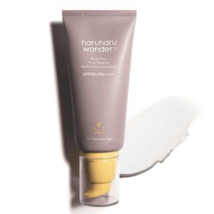 BLACK RICE PURE MINERAL RELIEF DAILY SUNSCREEN SPF50+ PA++++