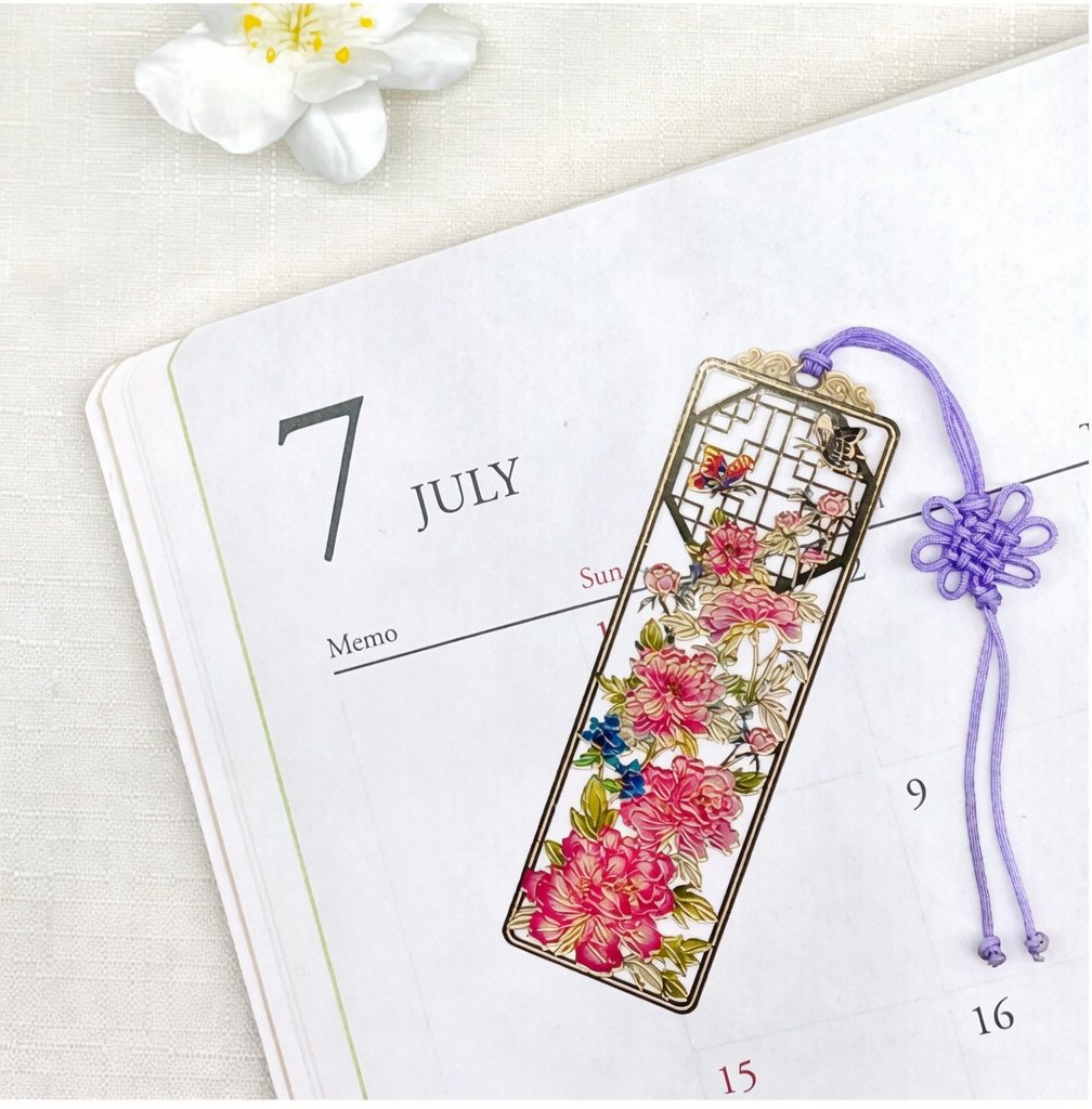 BOOKMARK SEPARADOR METÁLICO COREANO - Imagen 3