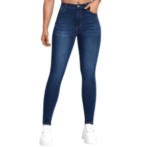 JEANS AJUSTADOS CON ESTIRAMIENTO ALTO