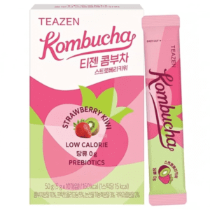 KOMBUCHA LEMON|PEACH|YOGURT & STRAWBERRY KIWI