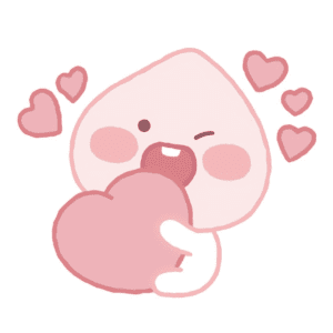 PEGATINAS DE APEACH (KAKAO FRIEND)