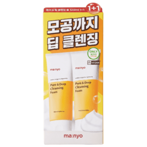 PURE & DEEP CLEANSING FOAM 160ML X2