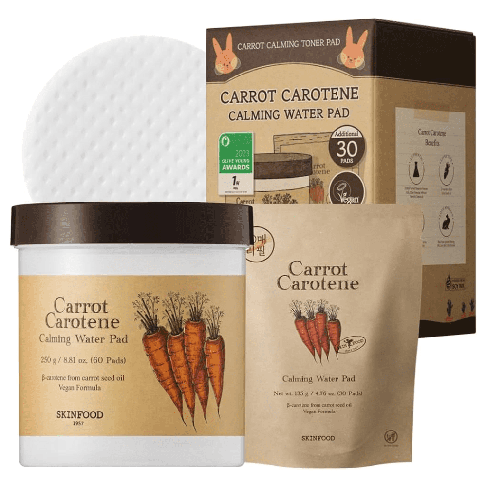 SET ESPECIAL CARROT CAROTENE CALMING WATER PAD SPECIAL PLUS SET
