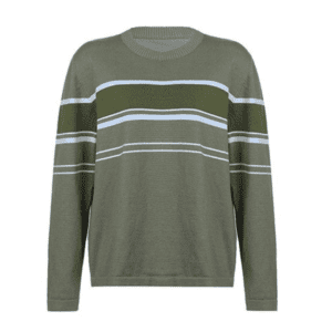 SUÉTER DE CUELLO REDONDO OVERSIZE