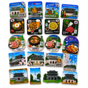 IMÁN SOUVENIR DE COREA 3D