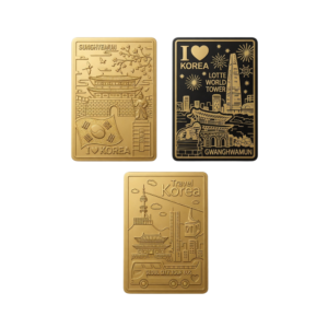 SET DE PORTAIMANES SOUVENIR DE COREA