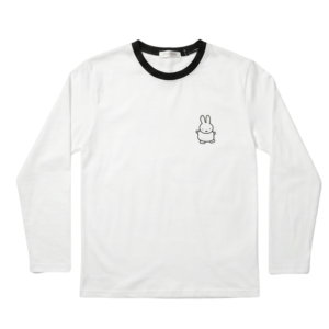 CAMISETA MANGA LARGA BLANCA CONEJO