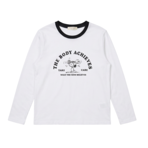 CAMISETA MANGA LARGA BLANCA THE BODY ACHIEVES