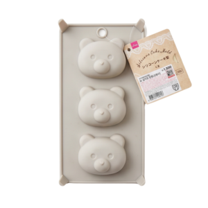 MOLDE DE SILICONA OSITO PARA HIELO, CHOCOLATE Y REPOSTERÍA
