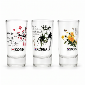 VASO DE VIDRIO DECORATIVO KOREA