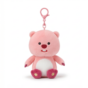 LLAVERO PELUCHE ZANMANG LOOPY ROSADO