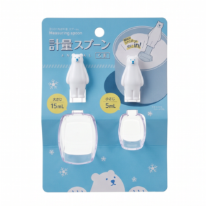SET DE CUCHARAS MEDIDORAS TRANSPARENTES OSO POLAR