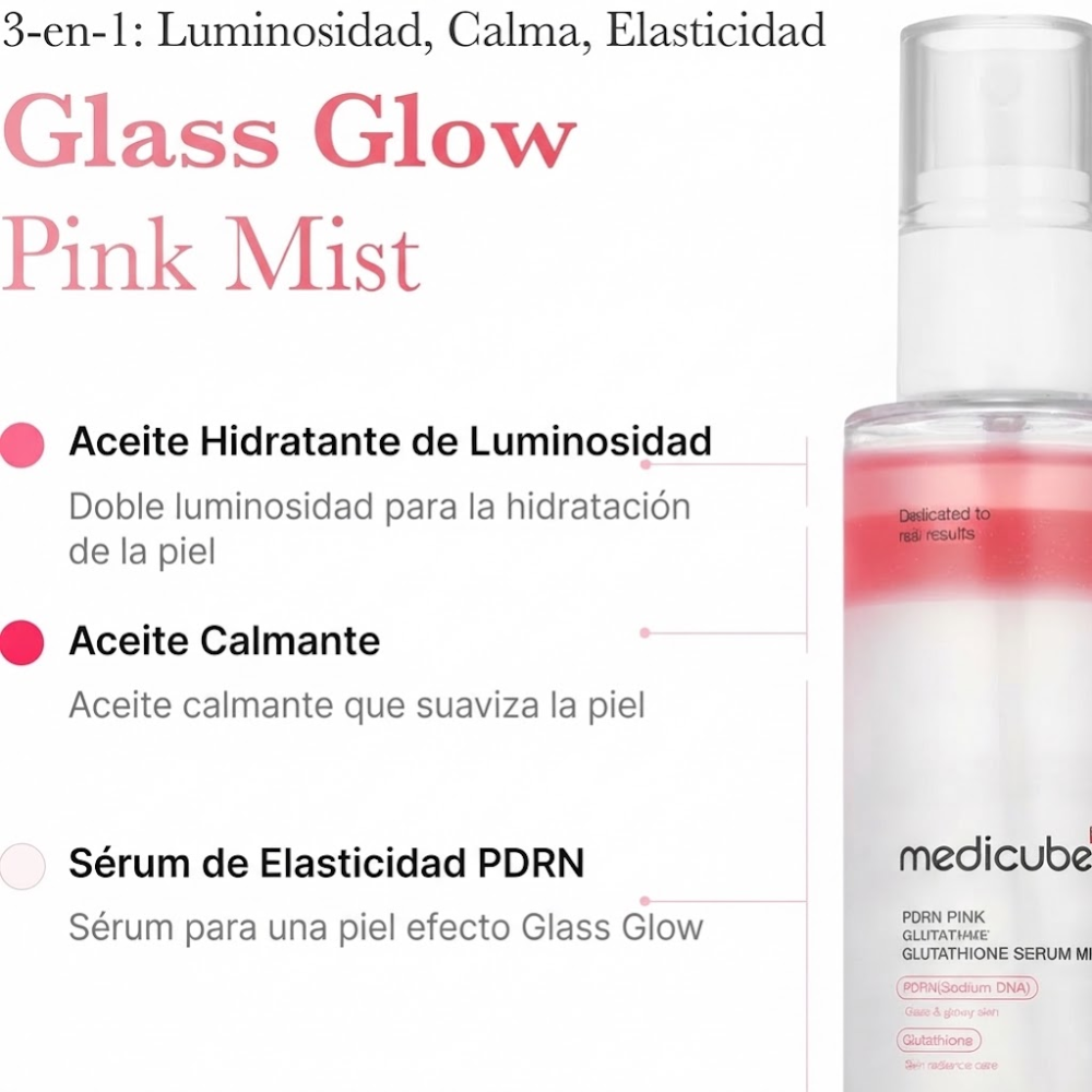 PDRN PINK GLUTATHIONE SERUM MIST - Imagen 4