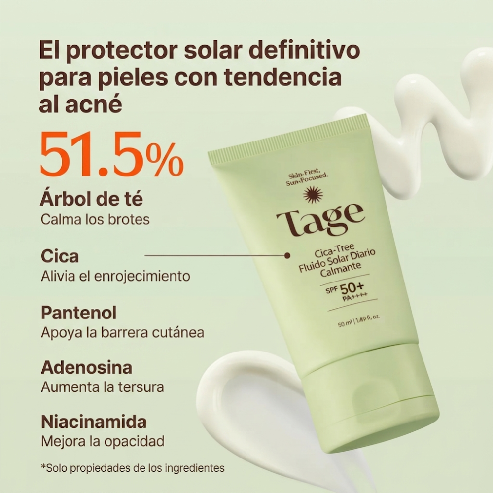 CICA-TREE SOOTHING DAILY SUN FLUID SPF50+ PA++++ - Imagen 2